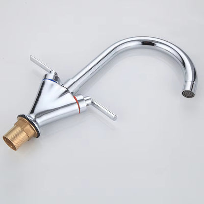 360 Degree Kitchen Countertop Mounted Faucet Dual Handle-8529