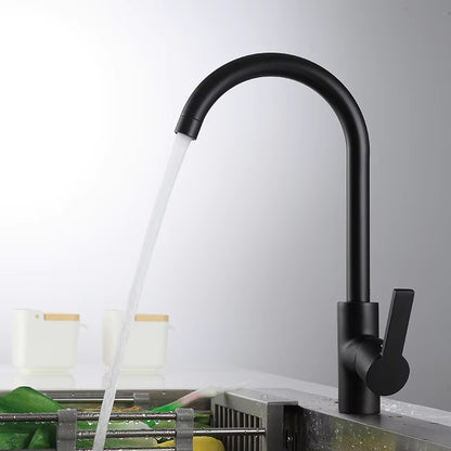 360 Degree Swivel Single Handle Kitchen Faucet-8315