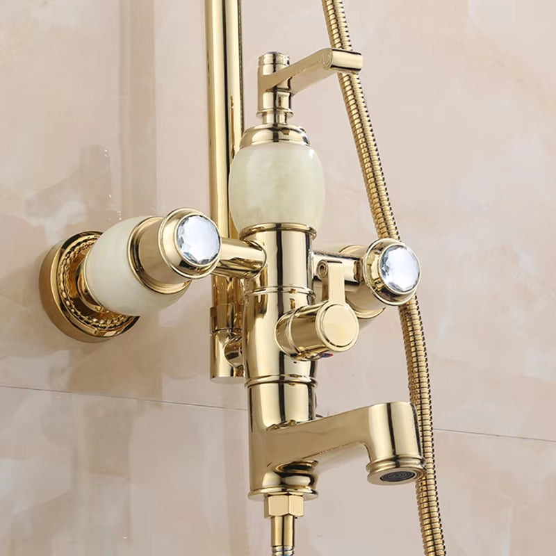 Height-Adjustable Shower Head-6215