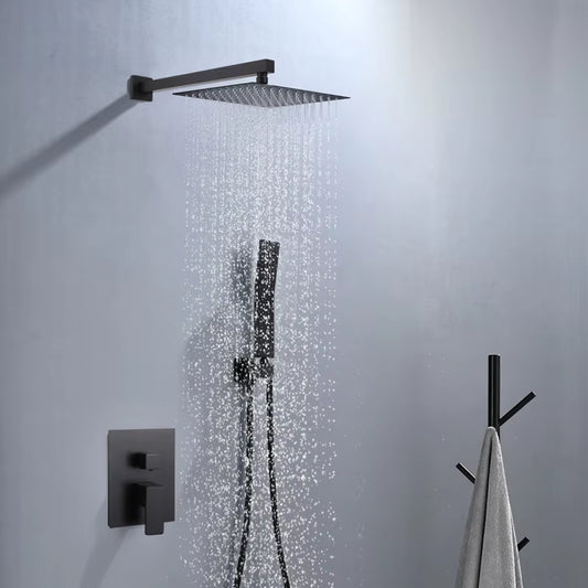 Concealed Wall Mounted 2 Function Hand Shower Set Waterfall System In-Wall Shower Set-6531