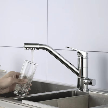 360 Degree Rotating Kitchen Faucet Single Hole Pure Water Faucet-8918