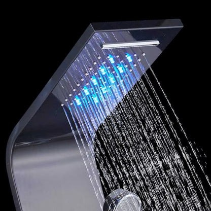 Shower Column Set Led Waterfall Shower Panel Bathroom Wall Mounted-6667