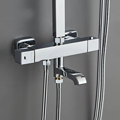 Wall Mounted Bathroom And Toilet Thermostatic Shower Set-6943