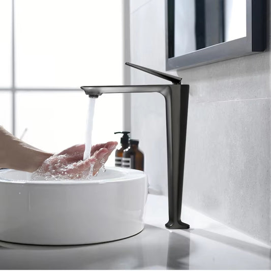 Modern Single Handle Single Hole Unique Design Basin Mixer Tap-7424