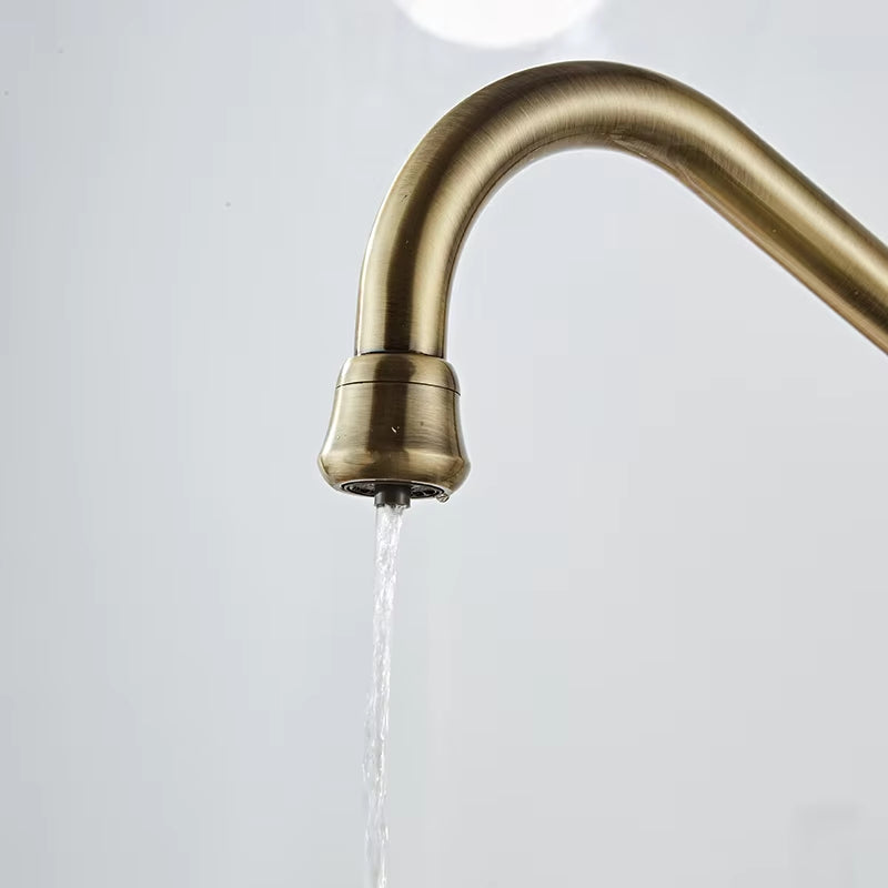 Kitchen Sink Countertop Mounted Faucet Double Handle-8904