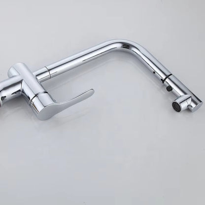 Pull-Out Multi-Function Kitchen Countertop Mounted Faucet-8339