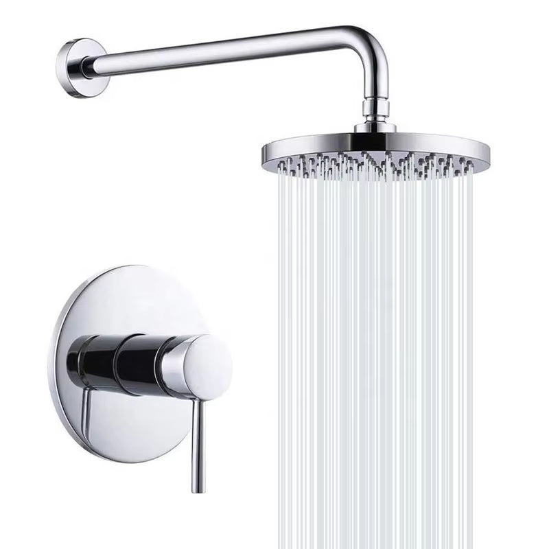 Wall Mounted Shower Set Luxury Rain Shower Wall Mounted Shower Faucet-6556