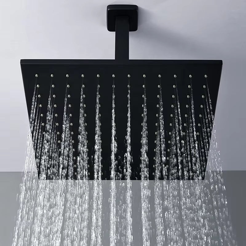 Luxury Bathroom Black Thermostatic Wall Mounted Shower Set-6011ML