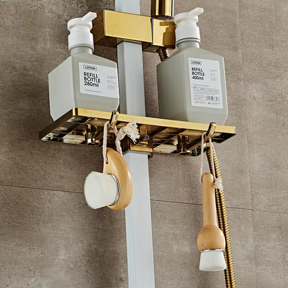 Platinum Square Handle Shower Toilet Shower-6237