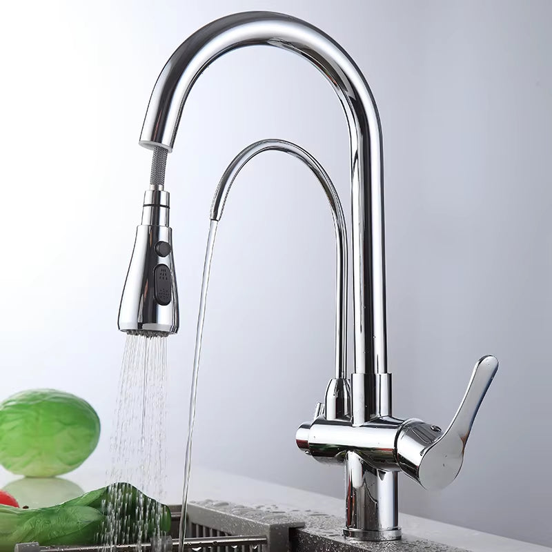 Pull-Out Kitchen Sink Filter Faucet-8334