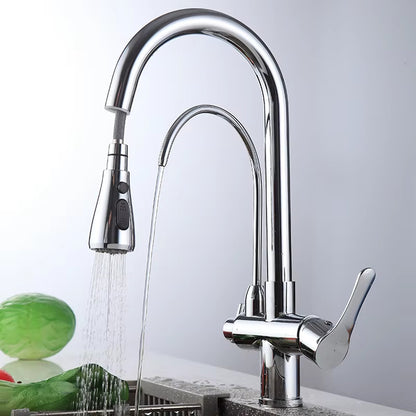 Pull-Out Kitchen Sink Filter Faucet-8334