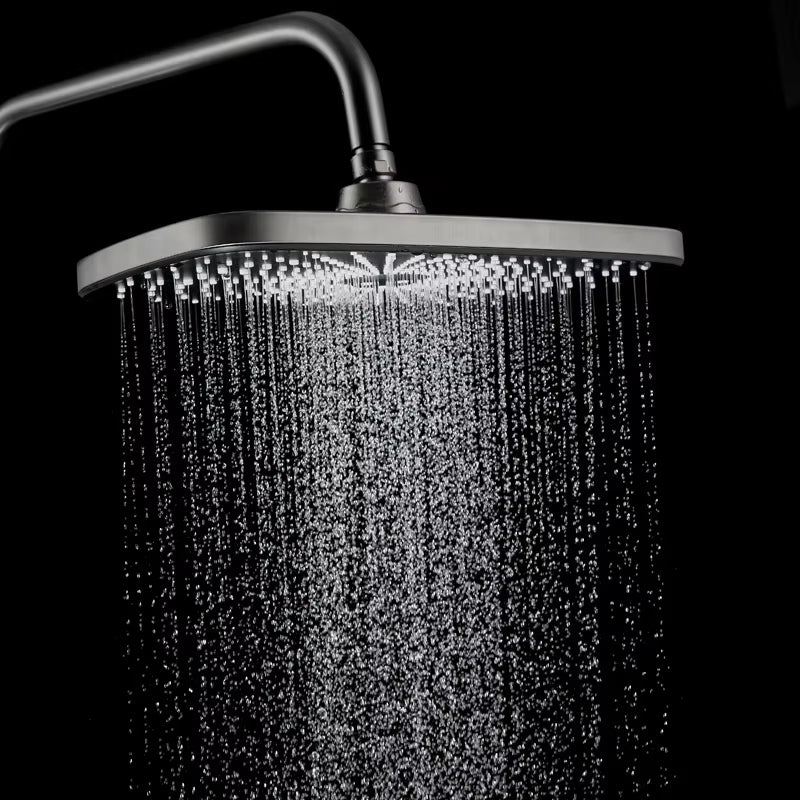 Simple Wall-Mounted Shower Kit With Hot And Cold Dual Control-6038GR
