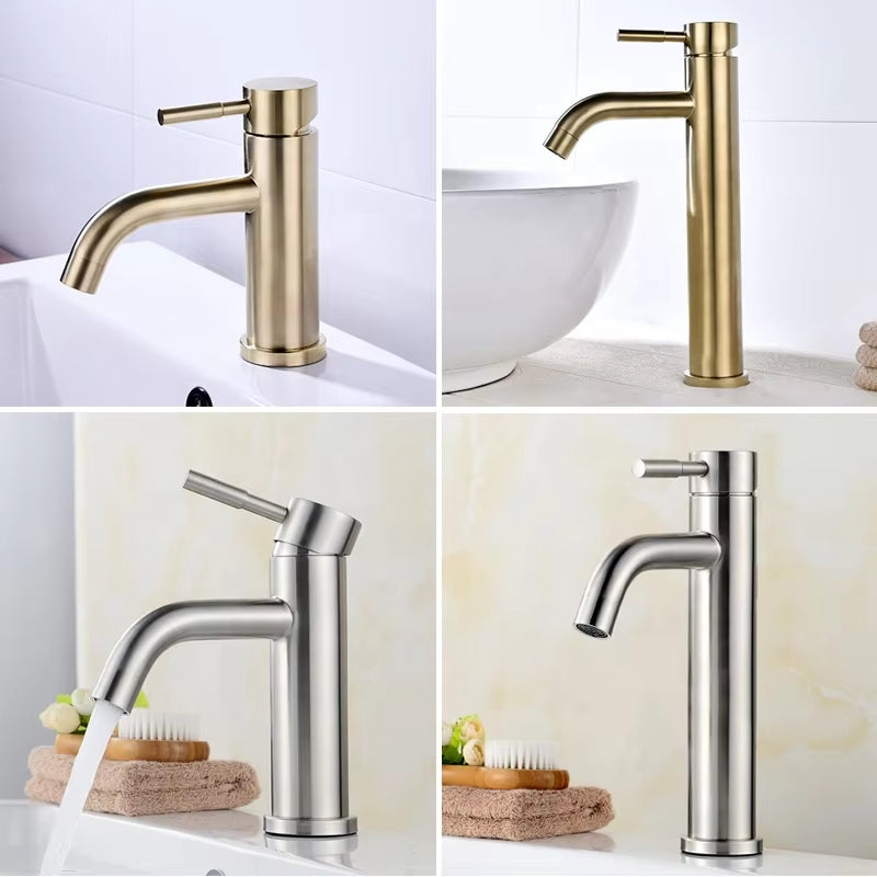 Bathroom Basin Wash Hand And Face Wash Balcony Hot And Cold Water Faucet-5236