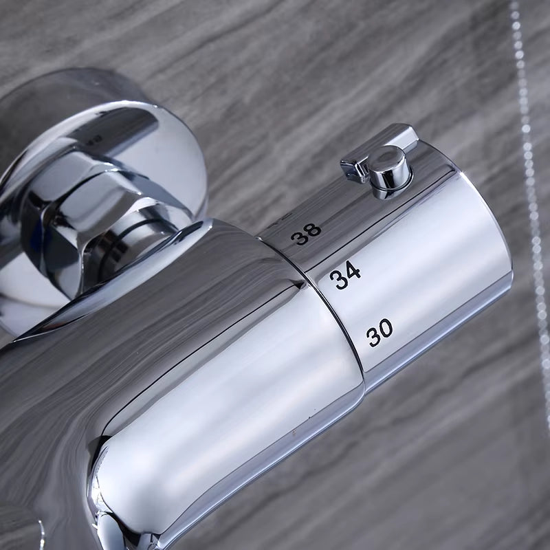 Wall Mounted Bathtub Faucet With Hand Shower Bathroom Shower Set-6907