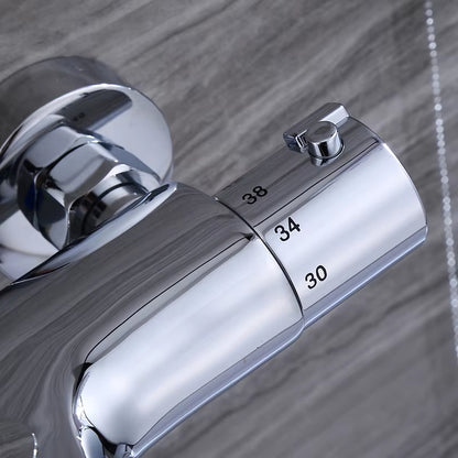 Wall Mounted Bathtub Faucet With Hand Shower Bathroom Shower Set-6907