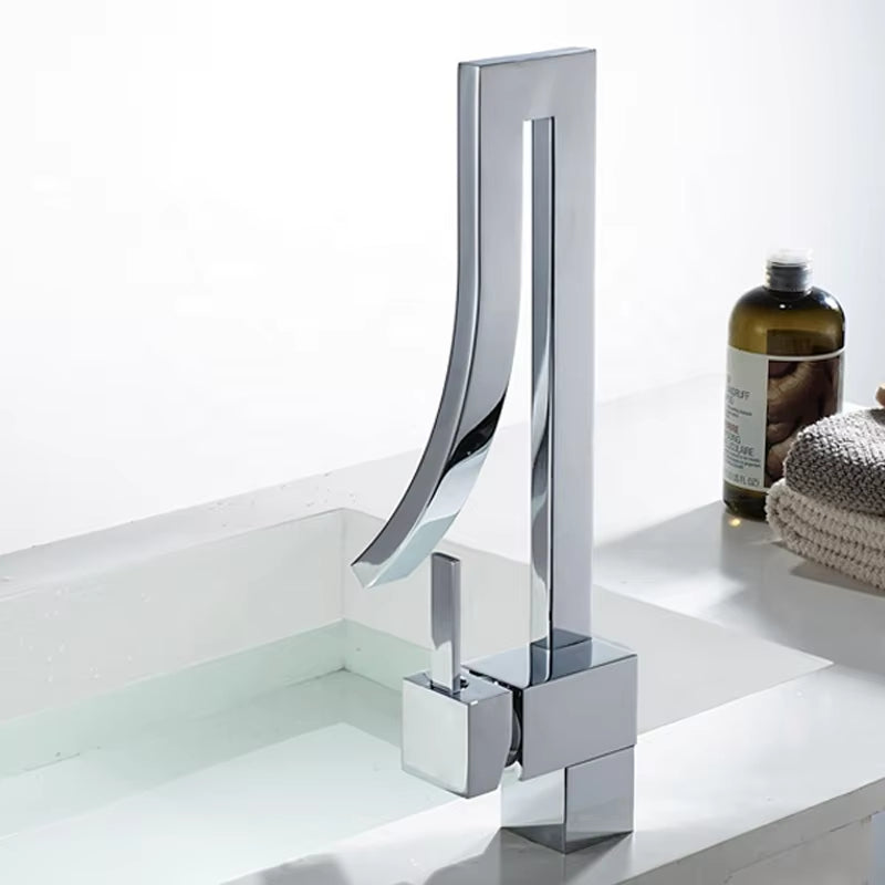 Premium Unique Design Bathroom Basin Waterfall Faucet-7021B