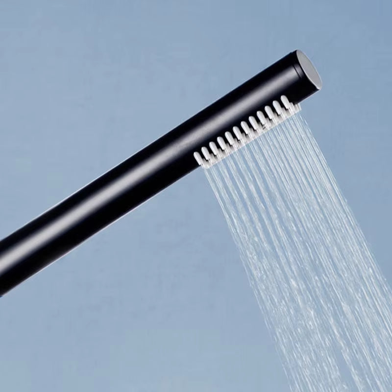 Handheld Gold Wall Mounted Cylindrical Bathroom Shower Head-6049BG