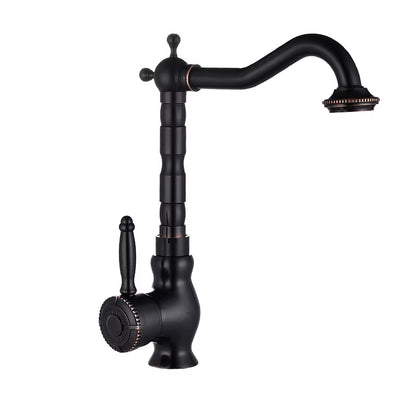 360 Degree Rotating Retro European Style Basin Faucet-7084