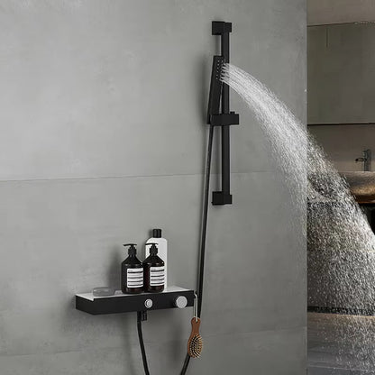 Wall Mounted Rectangular Bathroom Simple Shower Head-6226