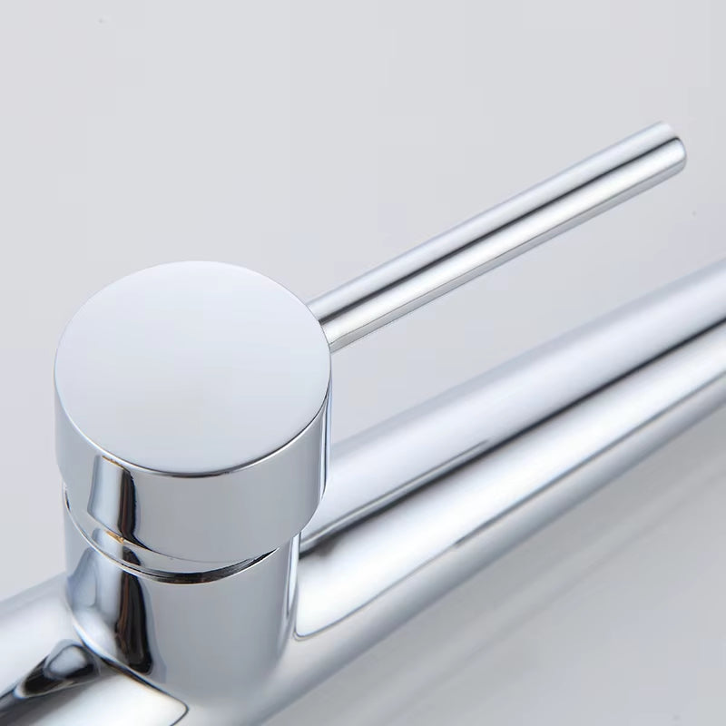 Pull-Out Single Handle Single Hole Kitchen Faucet-8331