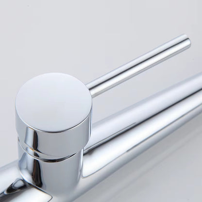 Pull-Out Single Handle Single Hole Kitchen Faucet-8331