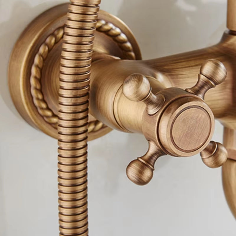 Antique Telephone Style Bronze Bathroom Shower-6209