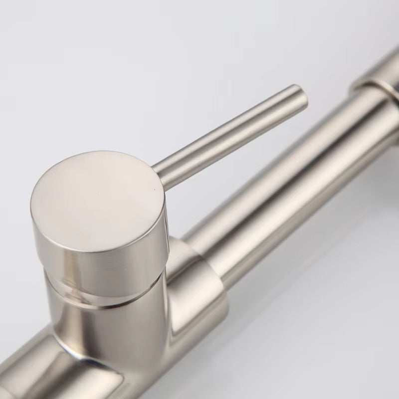 Spring-Loaded Pull-Out Sprayer Kitchen Faucet-8405