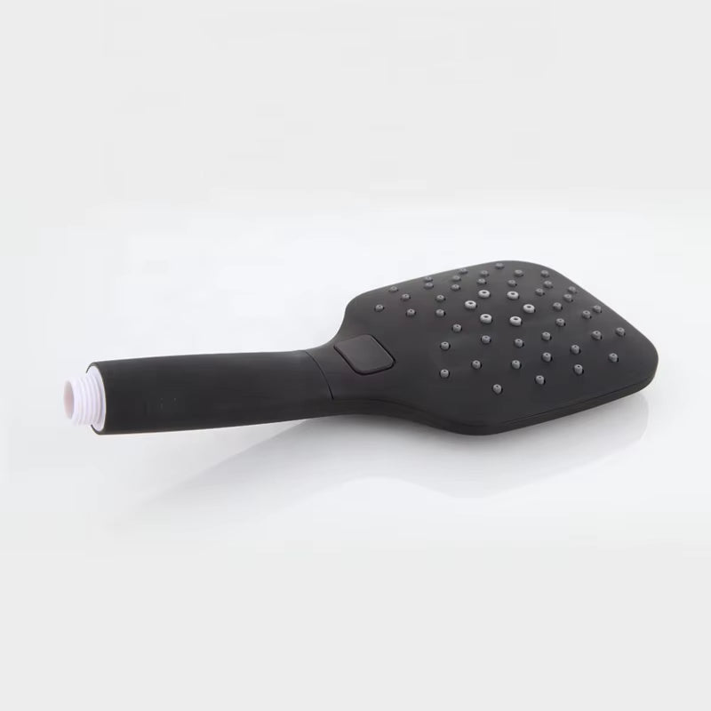 Black Supercharged Home Handheld Shower Head Accessories-5504