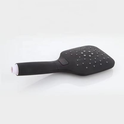 Black Supercharged Home Handheld Shower Head Accessories-5504