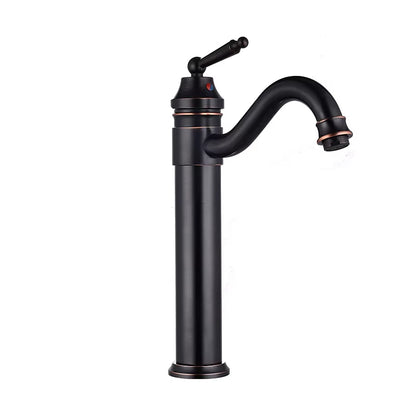 High-End Countertop Washbasin Hot And Cold Water Faucet-7077