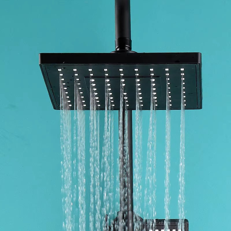 Bathroom Thermostatic Shower Faucet Set With Bathtub Faucet-6951