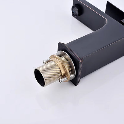 Bathroom Brass Basin Square Faucet-7073