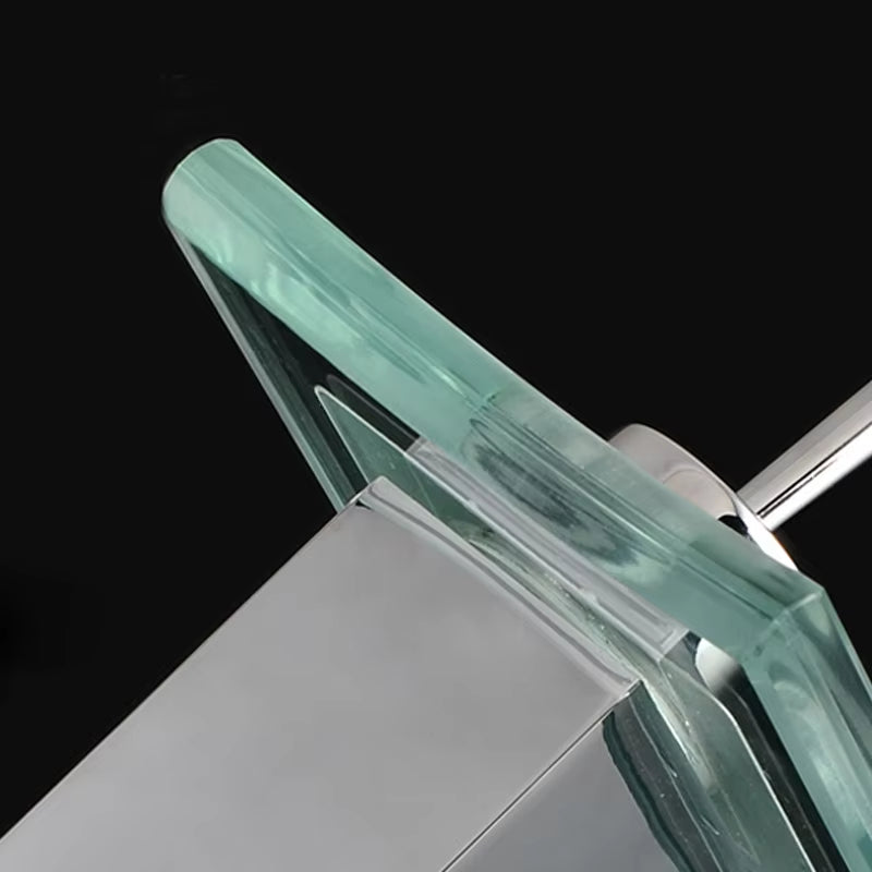 Bathroom Vanity Glass Waterfall Faucet-7267