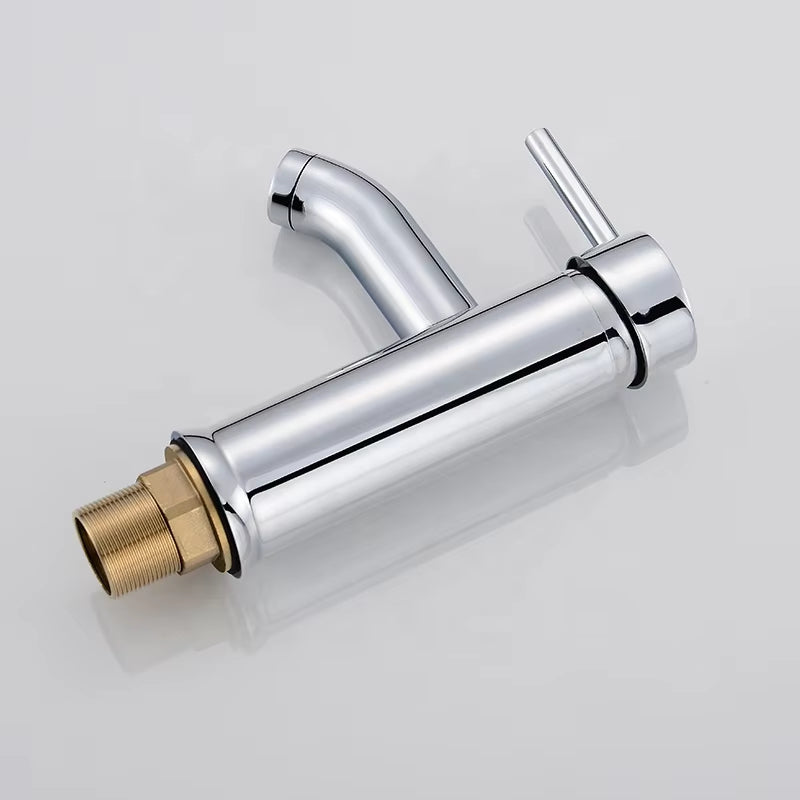 Bathroom Countertop Installation Of Hot And Cold Mixing Faucet-7173