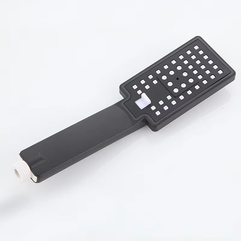 Handheld Black Luxury Booster Shower Head-5505