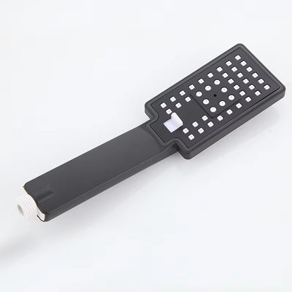 Handheld Black Luxury Booster Shower Head-5505
