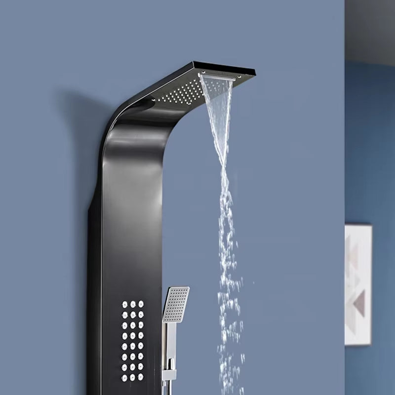 Bathroom Panel Wall Mounted Stainless Steel Bath Shower-6062