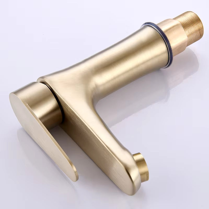 Simple Bathroom 304 Stainless Steel Wash Faucet-5012