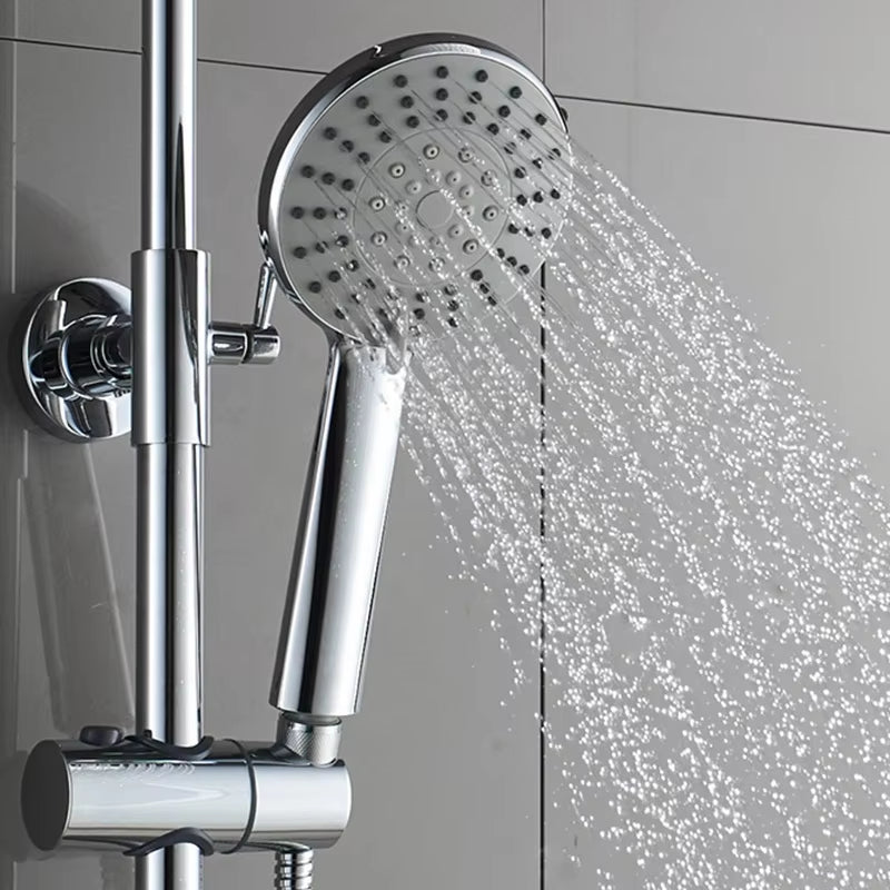 Wall Mounted Bathroom Shower Set With Handheld Showerhead-6956ABS