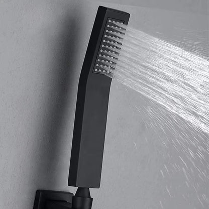Wall mounted shower rain mixer faucet shower valve set-6546