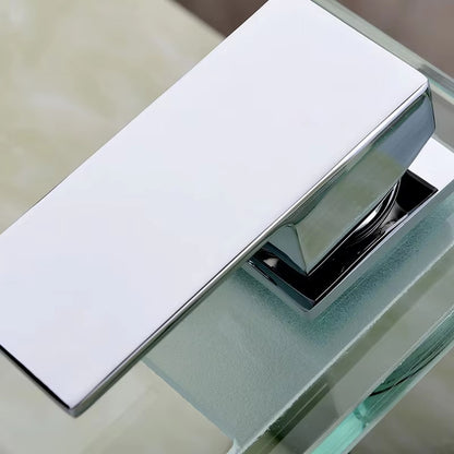 Bathroom Vanity Glass Waterfall Faucet-7266
