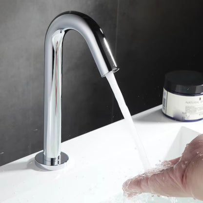 Automatic Sensor Faucet Countertop Mounted Bathroom Basin Sink Faucet-7930