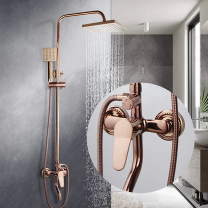 Black Brass Furniture Shower Room Dedicated Bath Shower Set-6045
