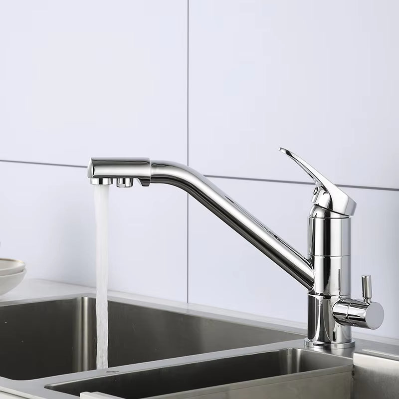 360 Degree Rotating Kitchen Faucet Single Hole Pure Water Faucet-8918