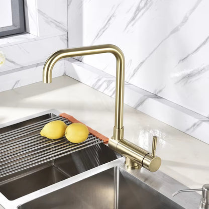 Home Balcony Stainless Steel Vegetable Washing Sink 304 Faucet-5302