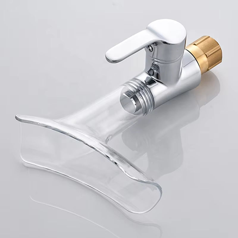 Bathroom Basin Waterfall Hot And Cold Water Faucet-7027