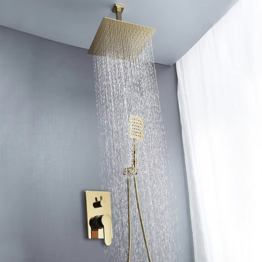 Hidden Bathroom Shower Set Multifunctional Handheld Shower Wall Shower Set-6529