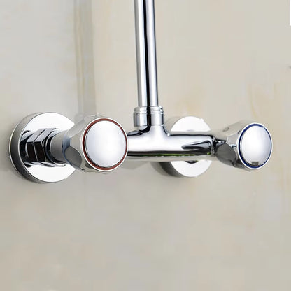 Wall Mounted Kitchen Sink Double Handle Faucet-8324