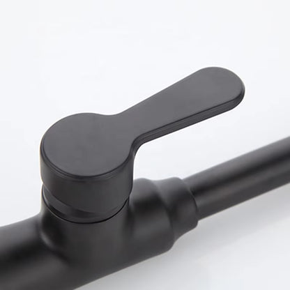 Premium Black Water Kitchen Sink Hot And Cold Water Faucet-8412