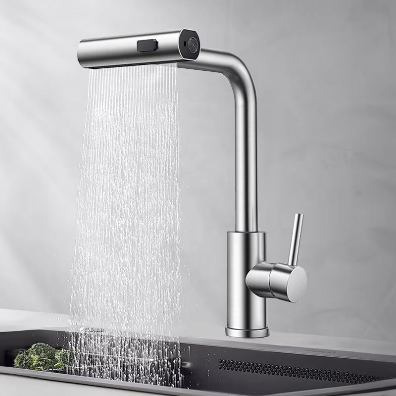 Modern Design Kitchen Sink Stainless Steel Pull Out Faucet-7305BG